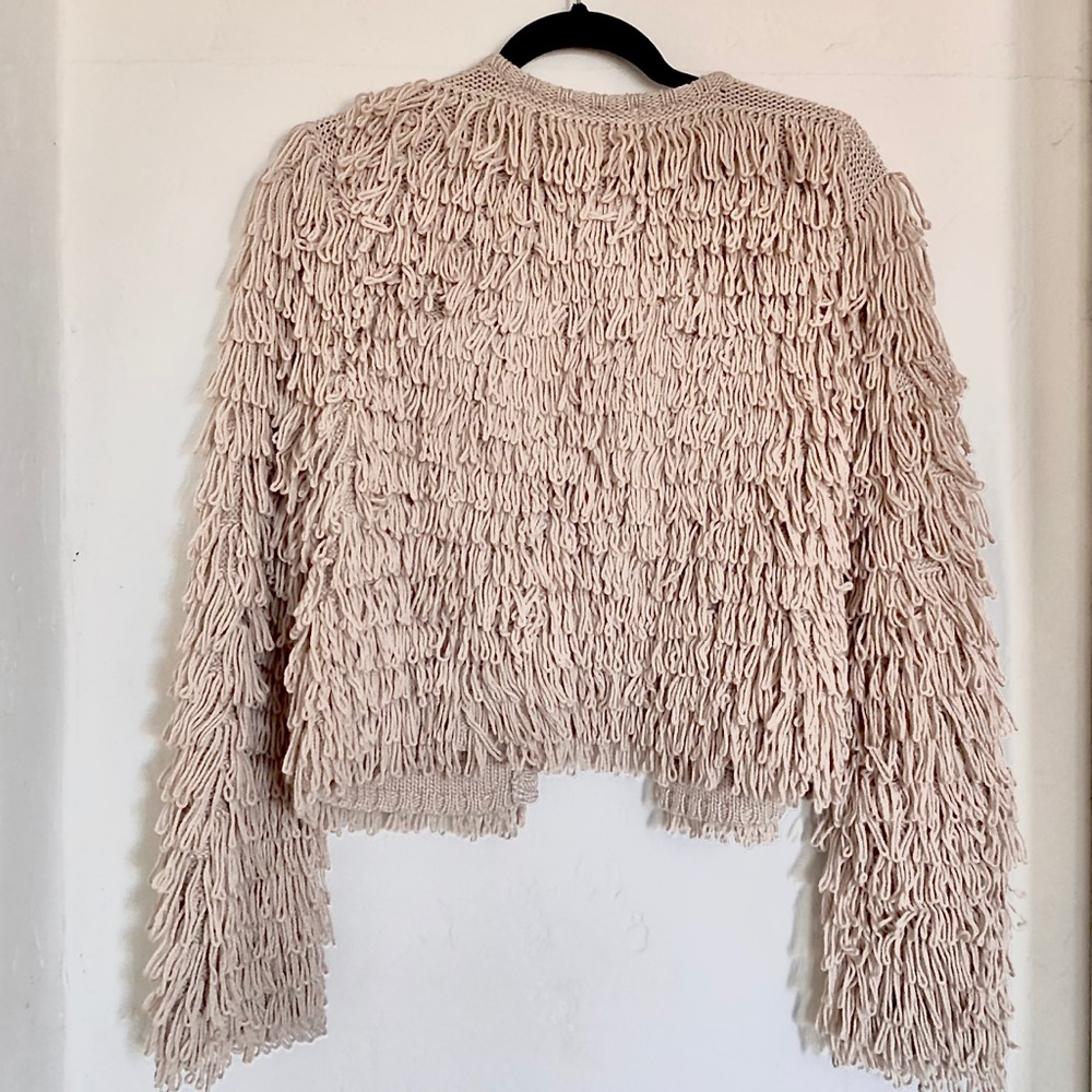 Crop Fringe Jacket - Picture 5 of 5